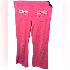 Vintage/ Y2K Gymboree Vibrant Pink Cotton Pants